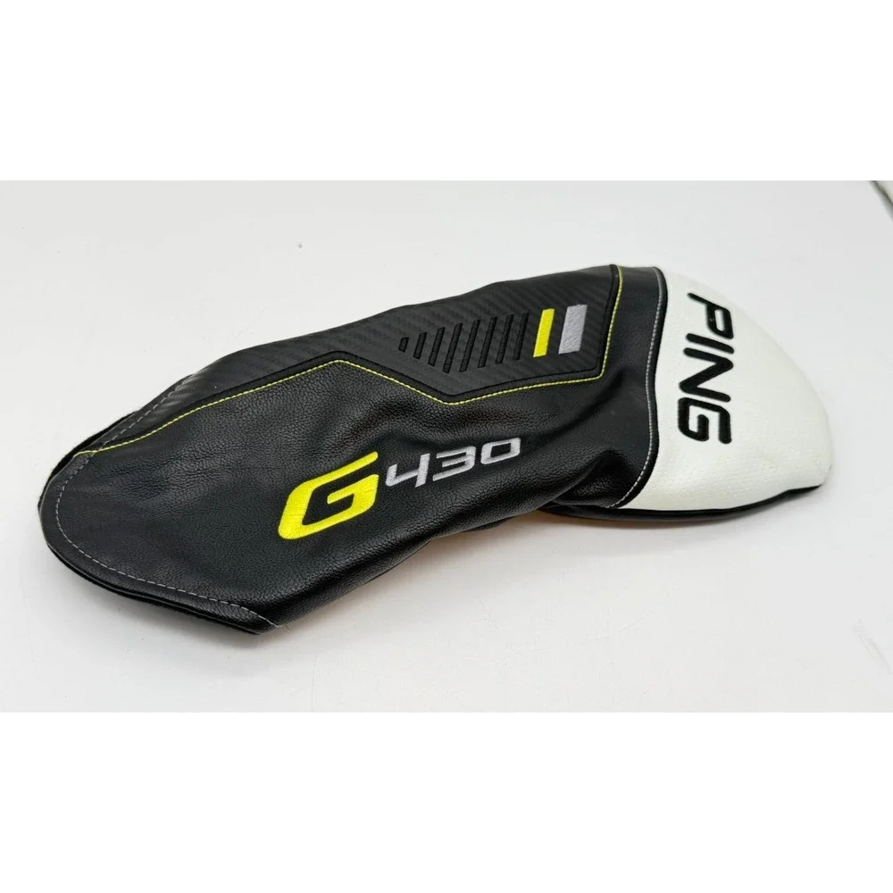 PING G430 Driver Headcover Black White Chartreuse OEM Golf Club Protector